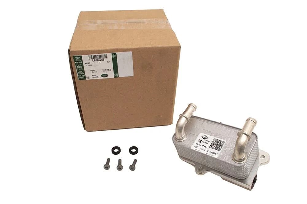 Két làm mát dầu số Land Rover LR086283